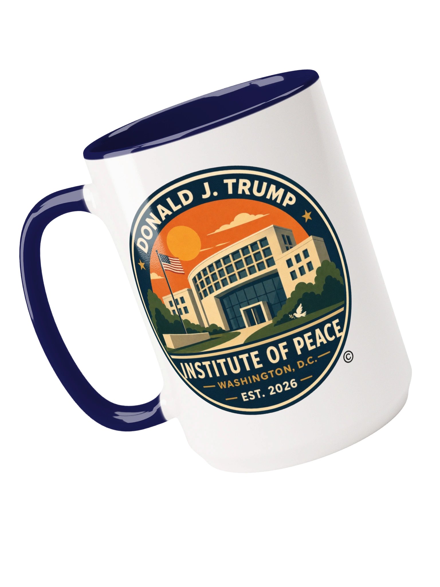 Official 15 oz Souvenir Mug - Donald J. Trump Institute of Peace™ product image (4)