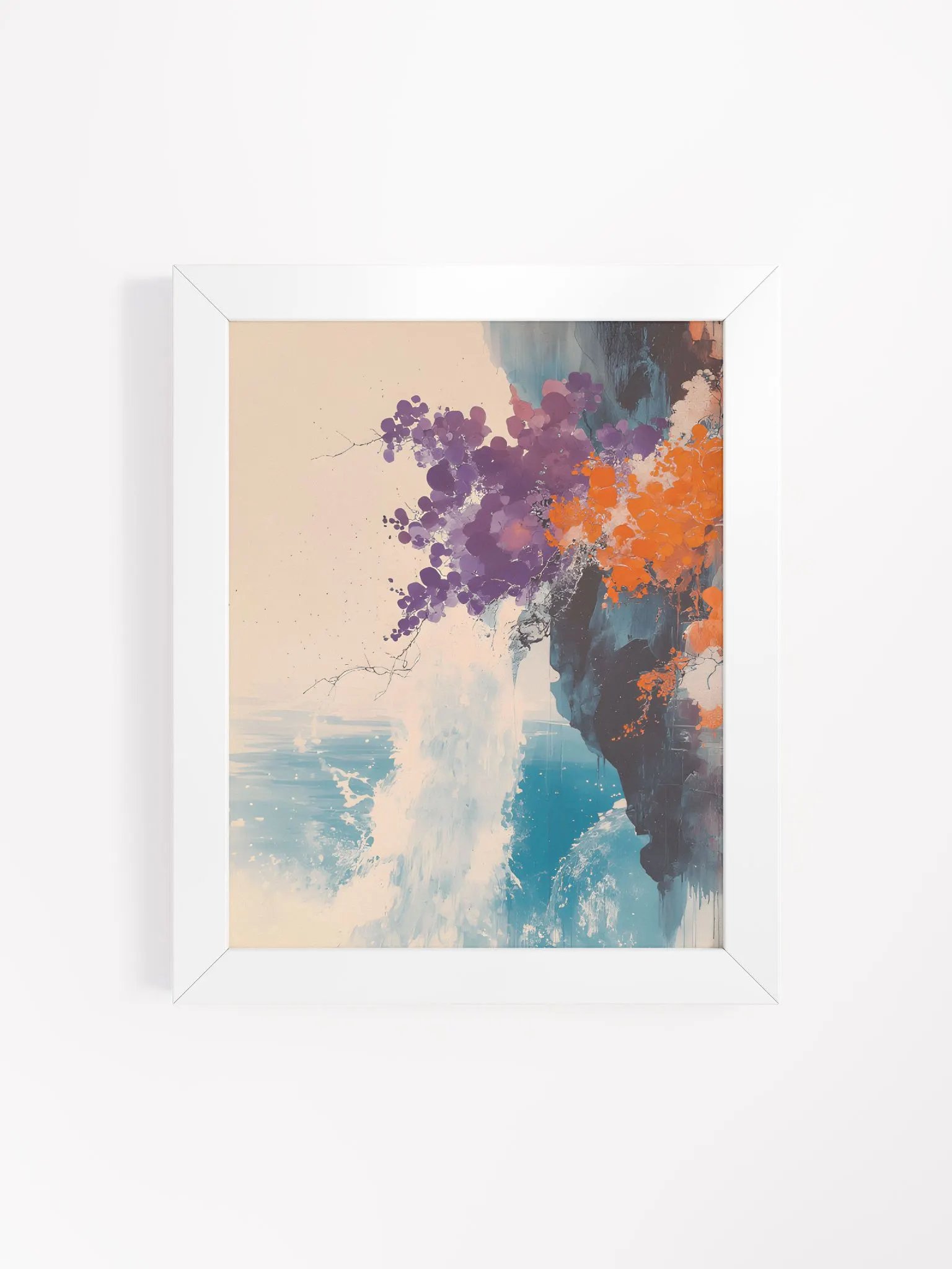Framed wall art titled 'Calm' product image (3)