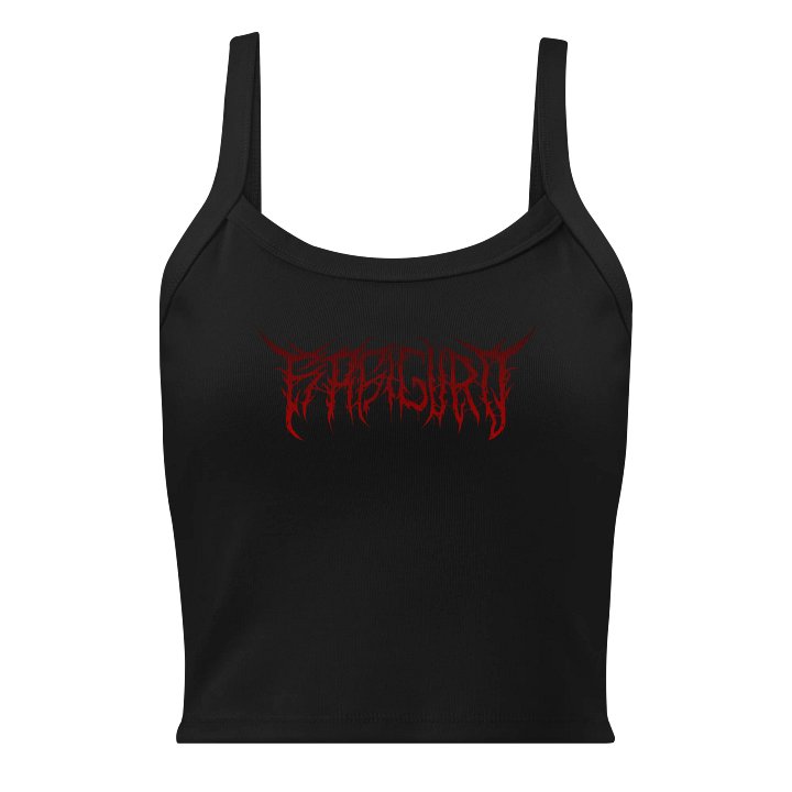 BabiGuro Red Logo Tank Top product image (1)