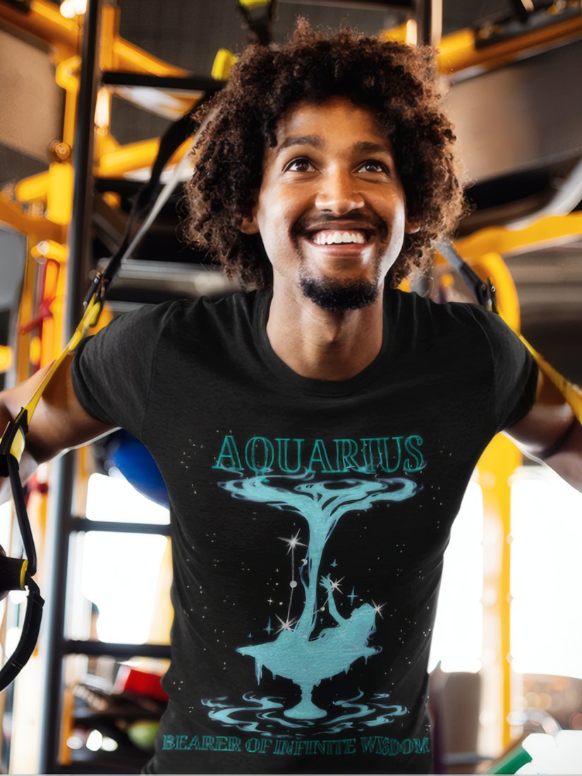 Aquarius: Celestial Stream Tee product image (1)