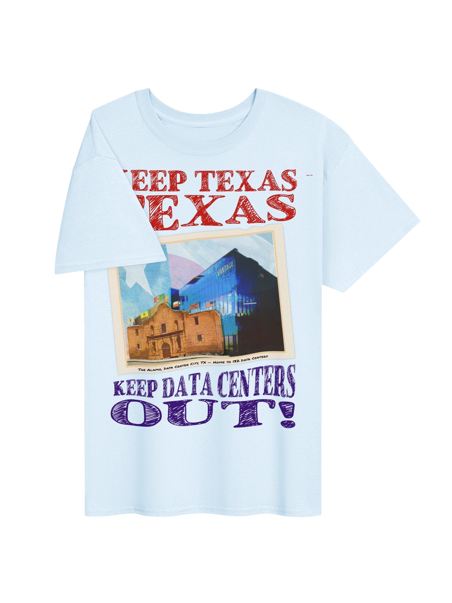 KEEP TEXAS TEXAS 🦅 — T-SHIRT product image (3)