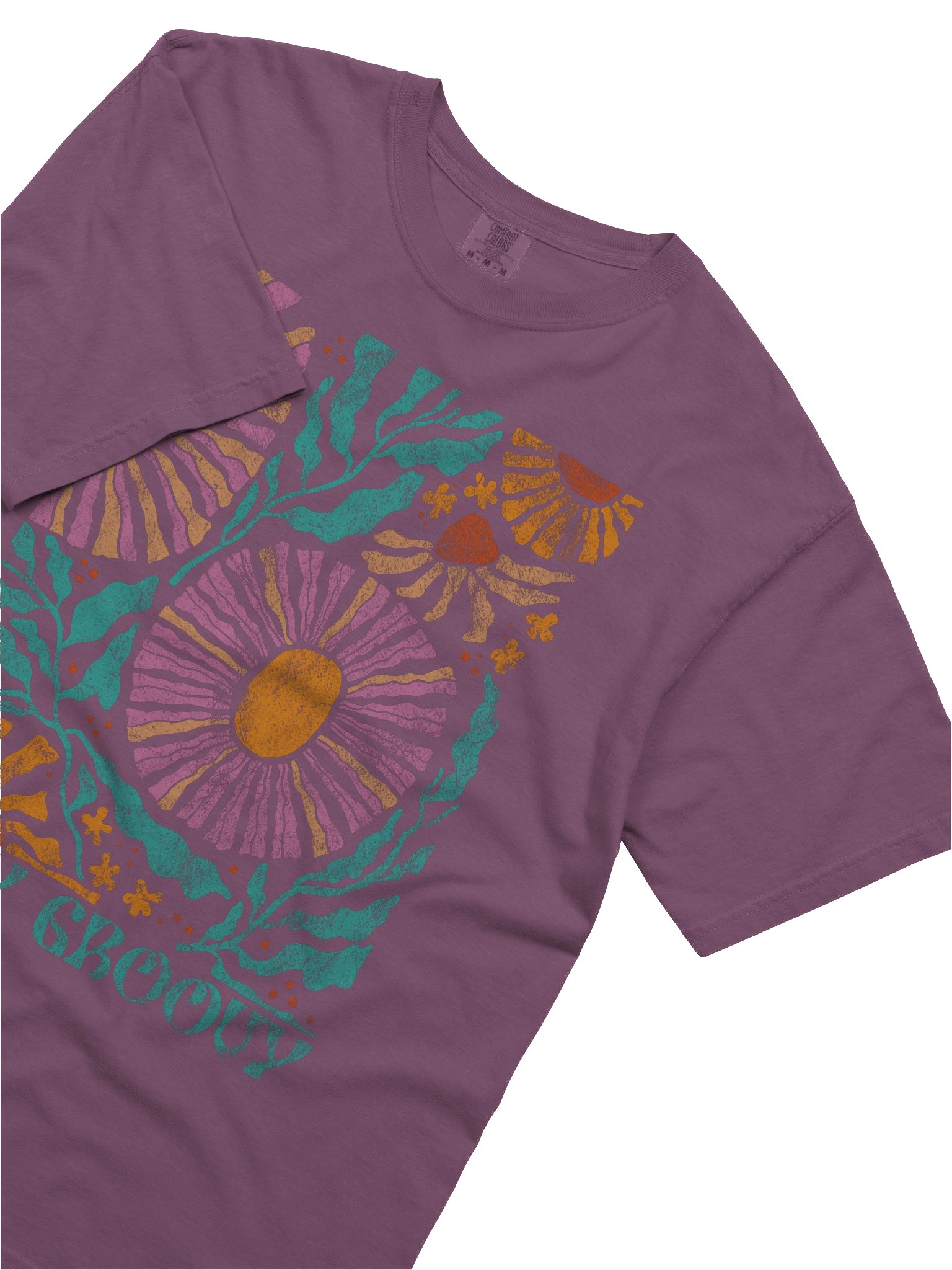 Stay Groovy Floral Shirt – Retro Boho Flower Power Aesthetic Tee product image (5)