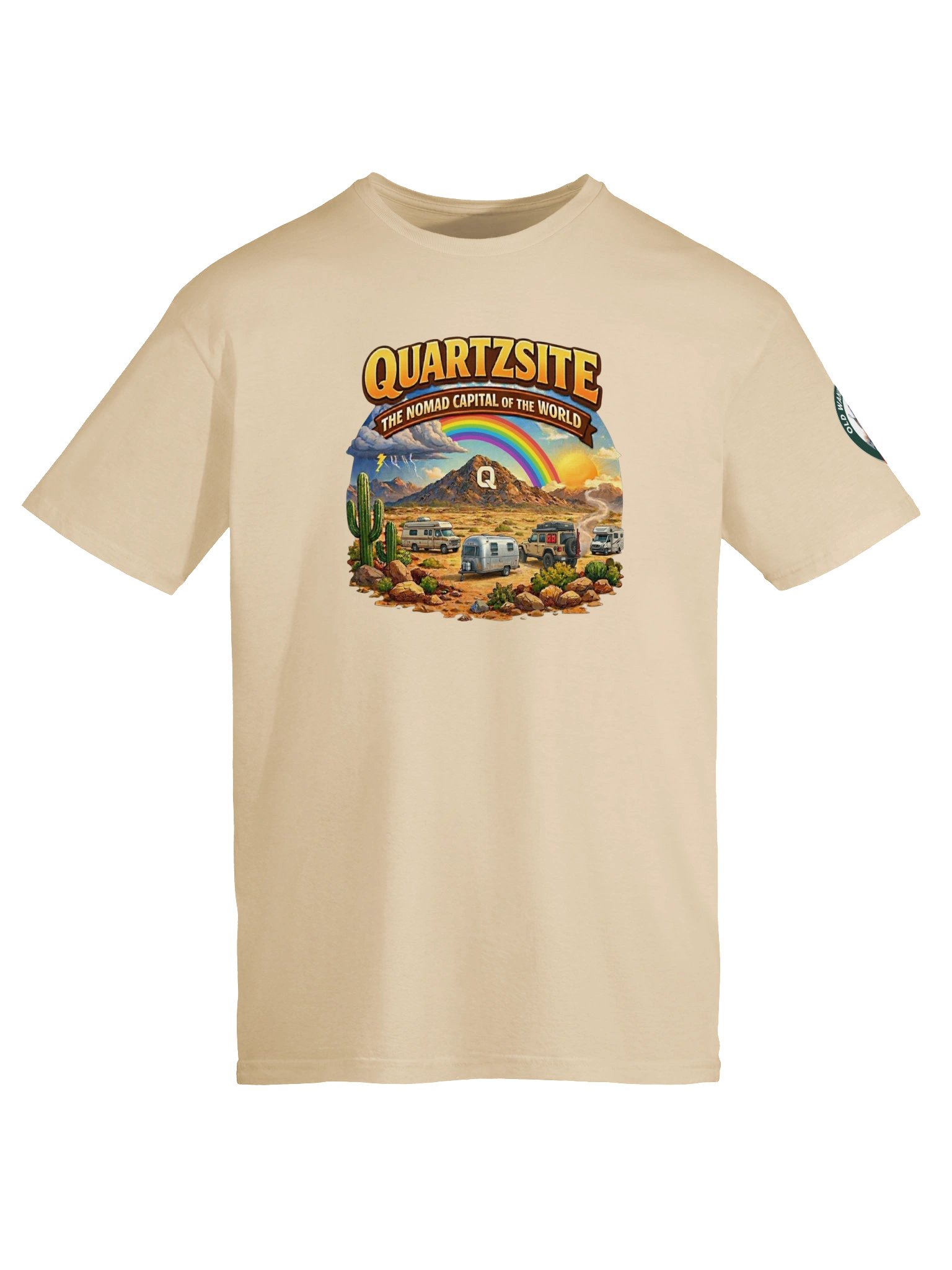 Quartzsite Nomad Capital Unisex Tee product image (10)