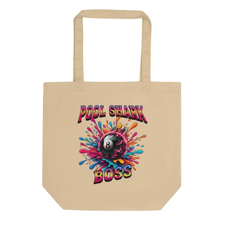 Pool Shark Boss Vibrant 8-Ball Tote Bag product image (1)