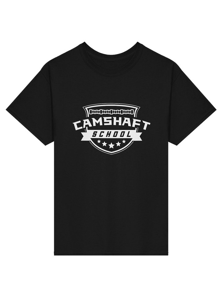 T-shirt - White on Black product image (1)
