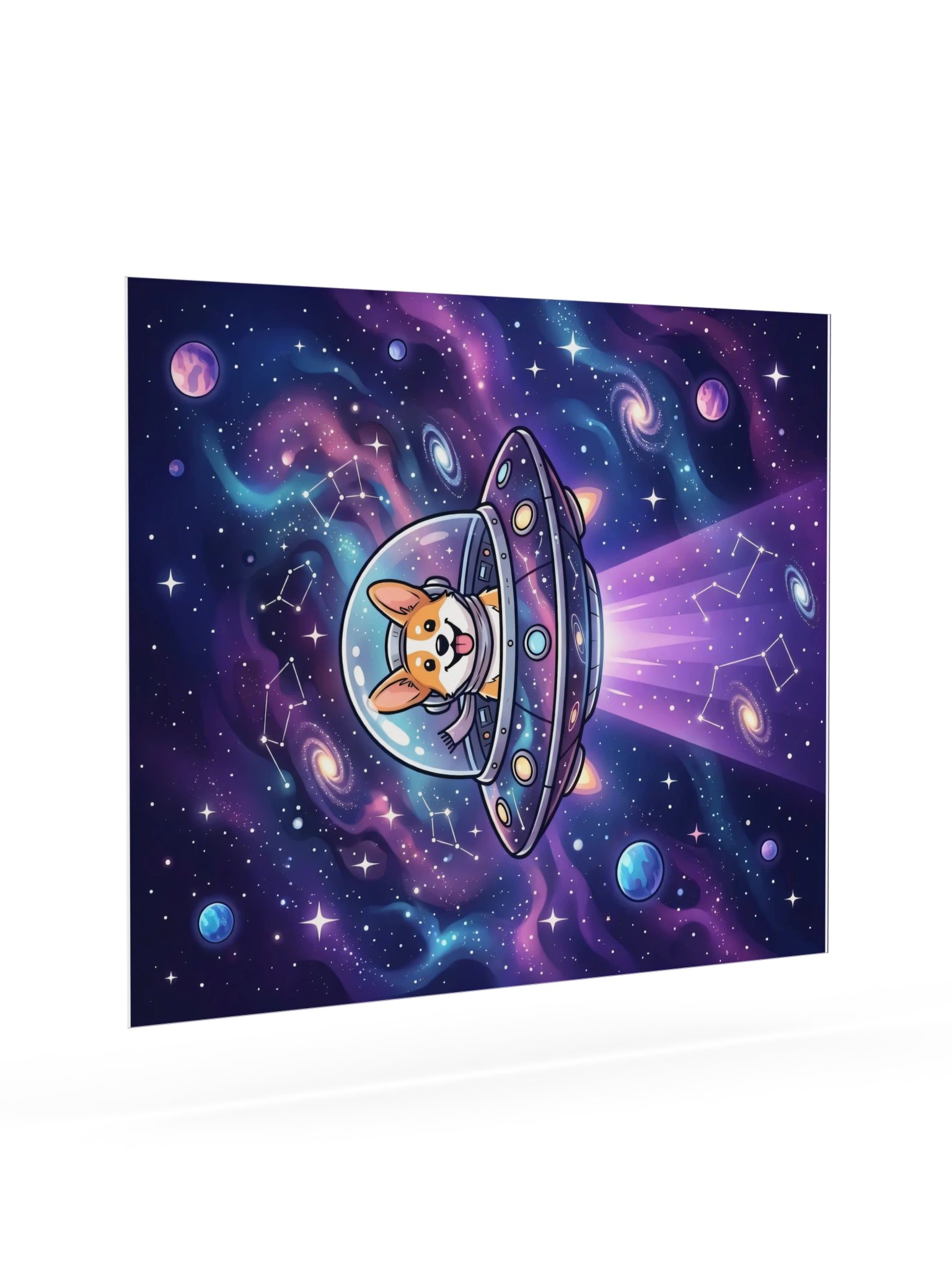 UFO Corgi Poster product image (21)