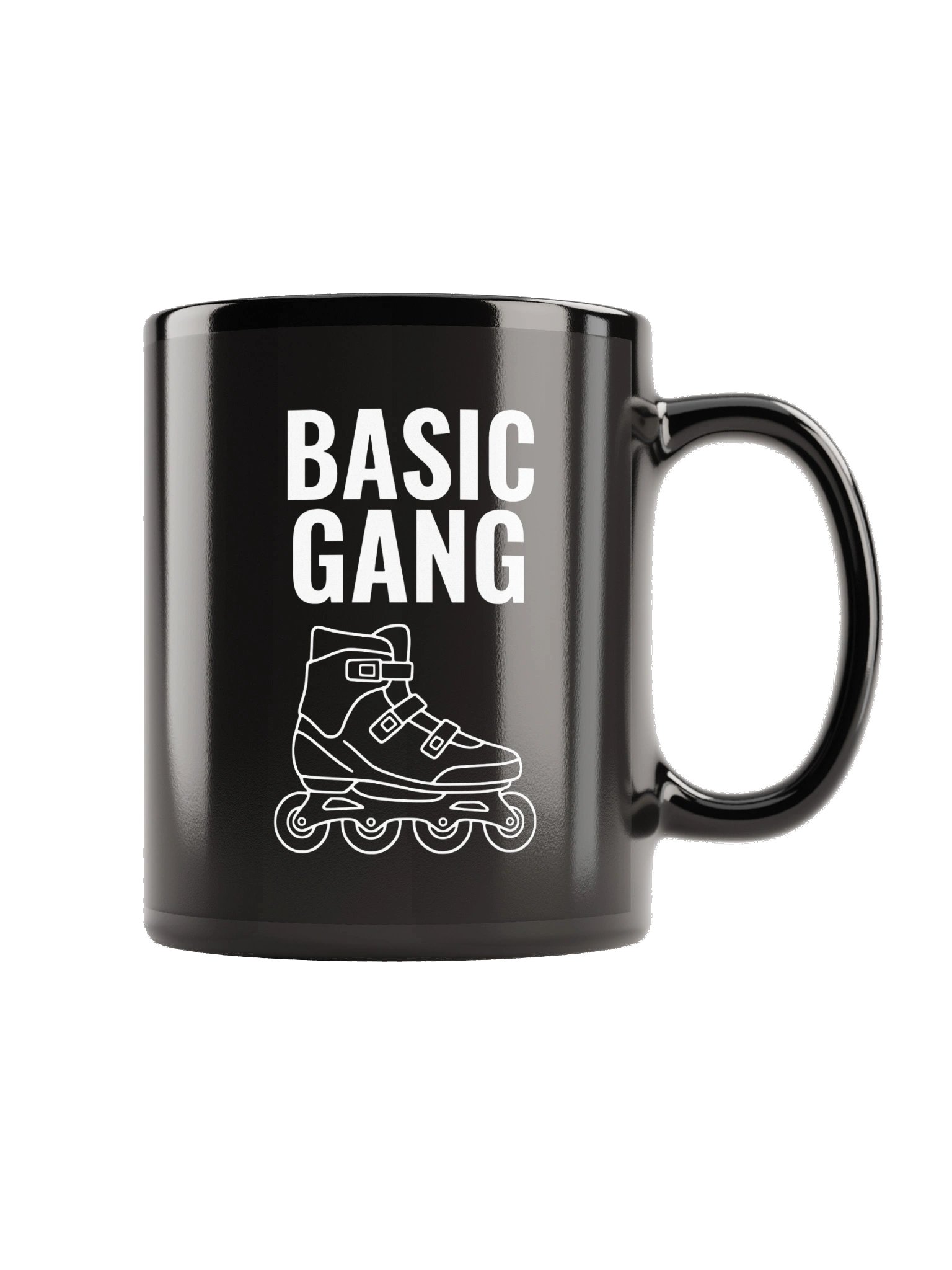 Basic Gang - Black Glossy Mug product image (3)