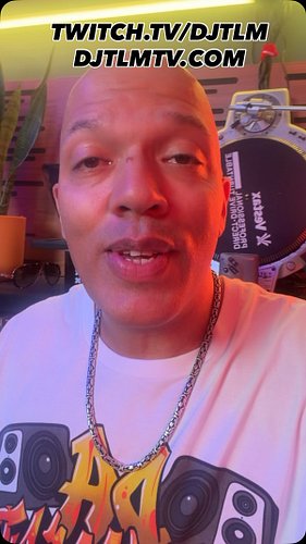 Going live on Twitch in 5 minutes! TWITCH.TV/DJTLM