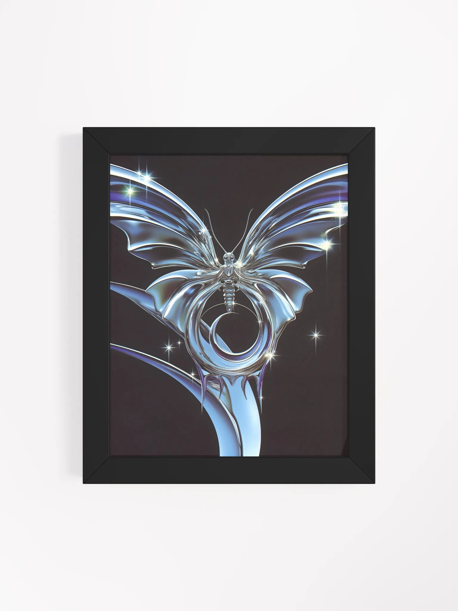Metallic Butterfly Framed Poster product image (4)