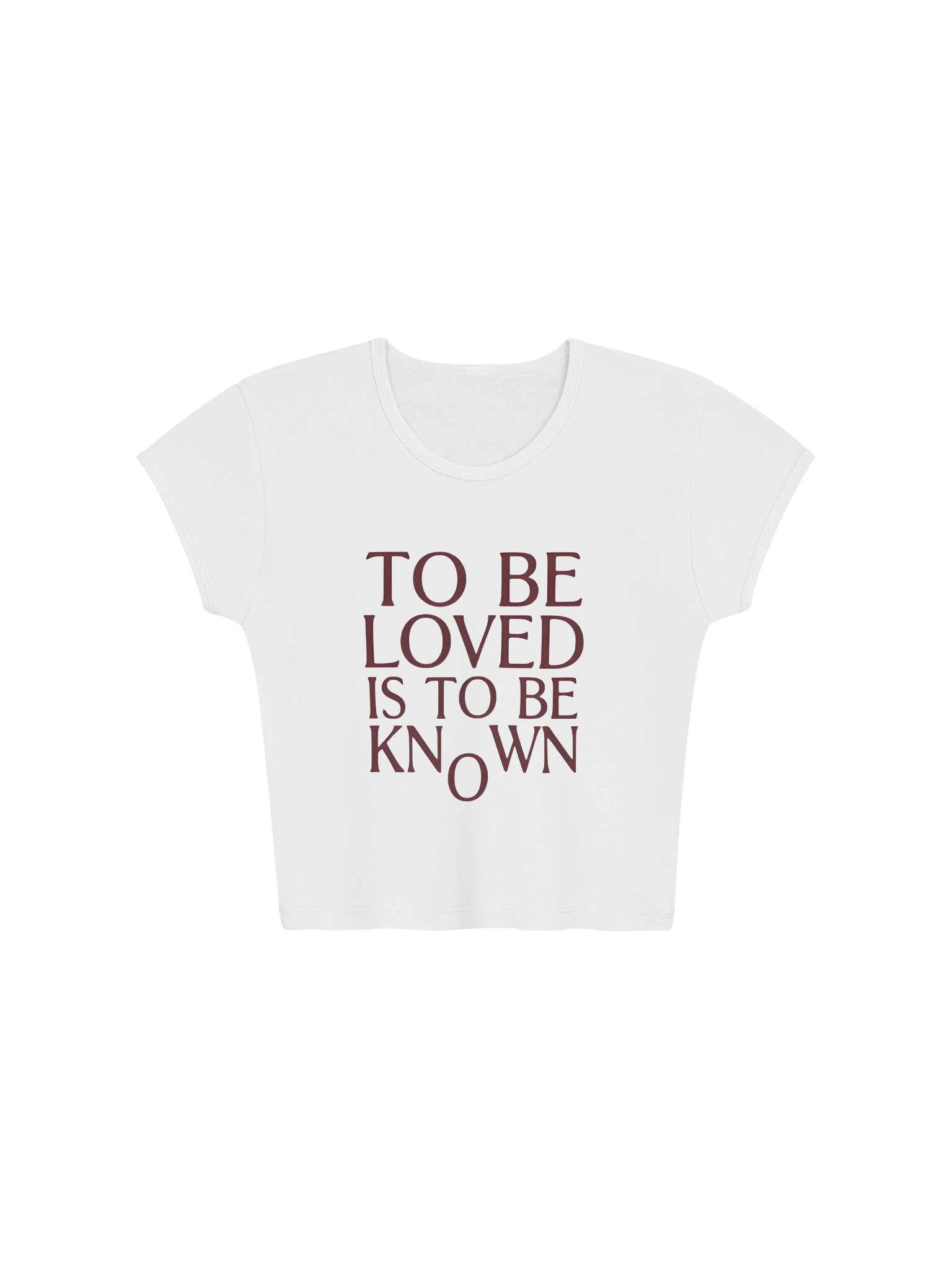 To Be Loved Is to Be Known The Drama Baby Tee product image (1)