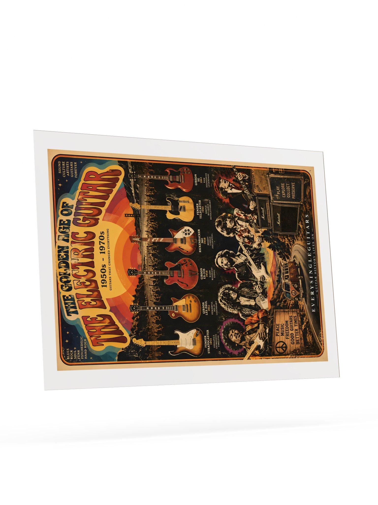 The GOLDEN YEARS | A Tribute to Rock’s Greatest Era 🎸 product image (9)