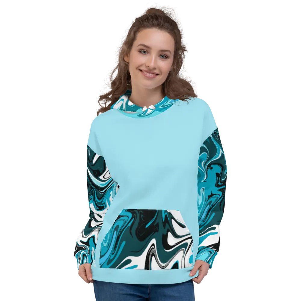 Blue Swirl Hoodie product image (6)