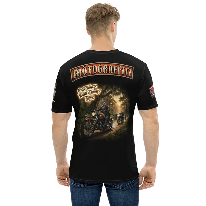 Out Where the Wild Things Ride Premium Hot Weather Tee product image (1)