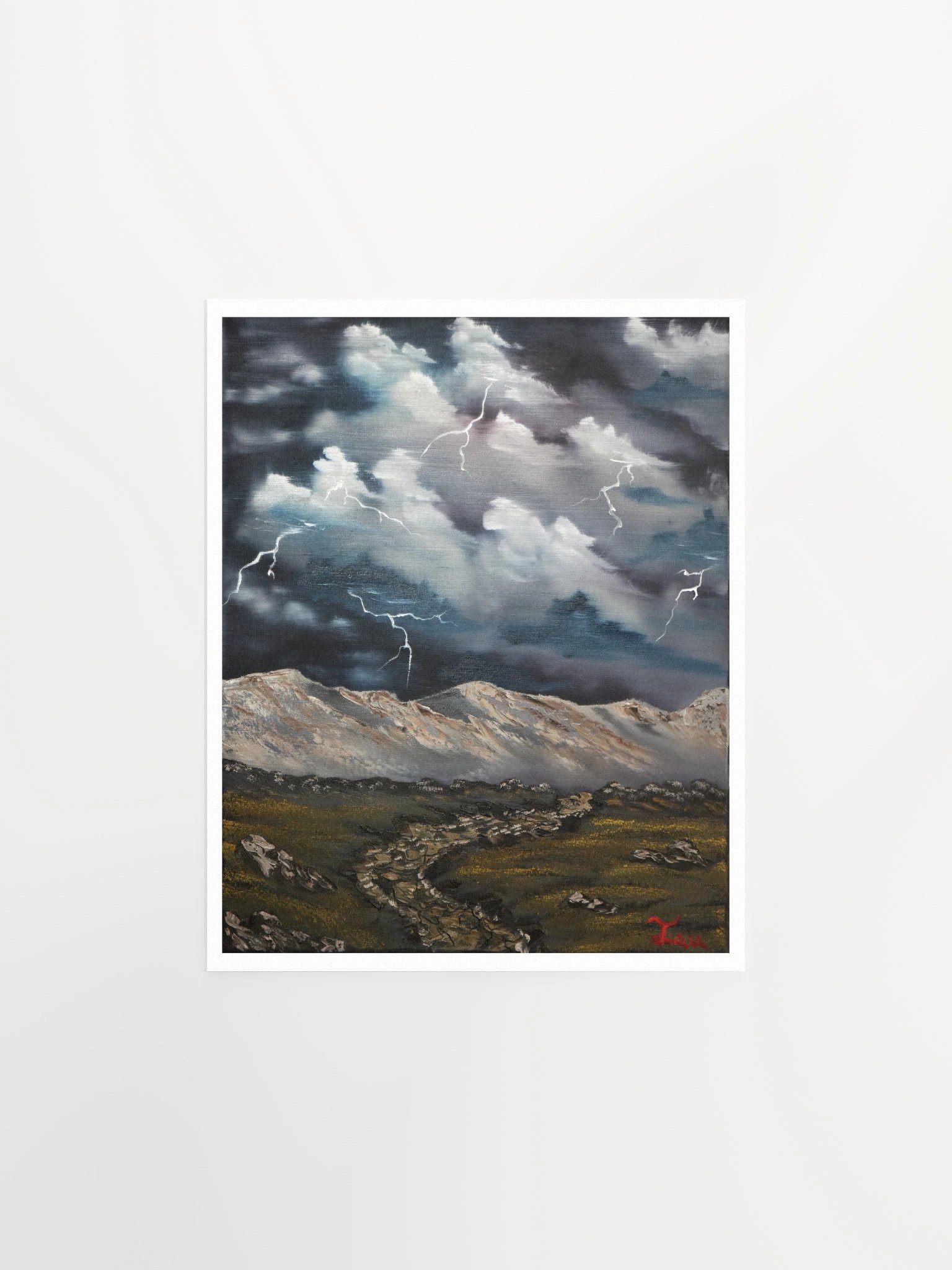 The Droughts End - Matte Poster Print product image (2)