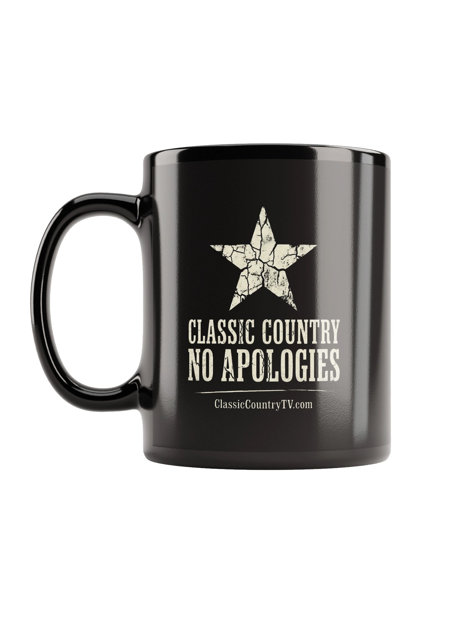Classic Country. No Apologies. — Vintage Star Coffee Mug product image (1)