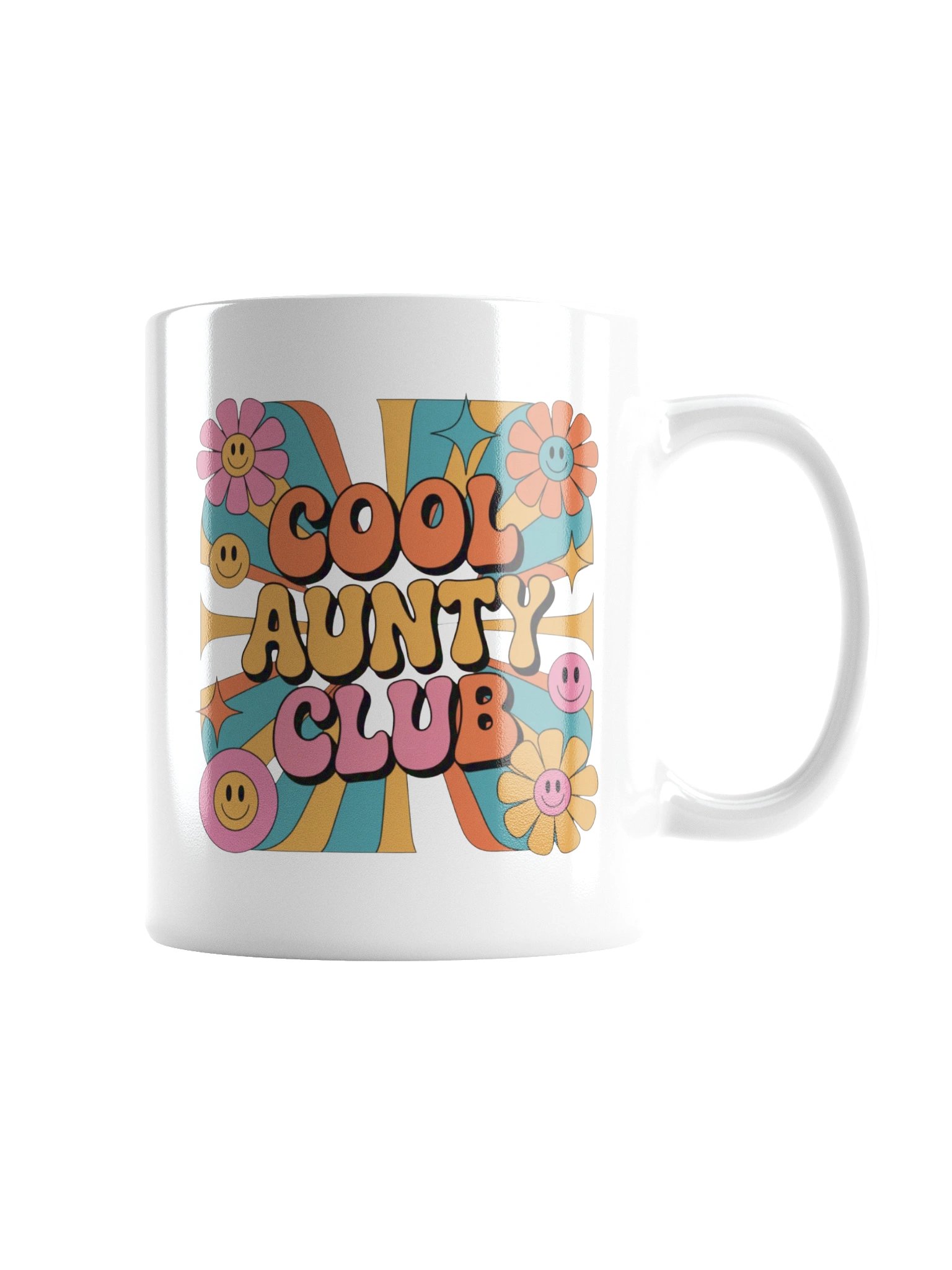 Cool Aunty Retro Sunshine Coffee Mug product image (7)