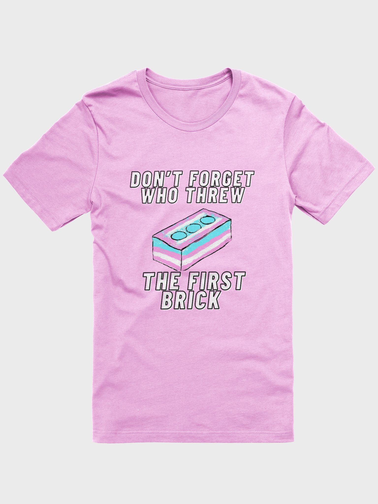 Don't Forget Who Threw The First Brick Tee product image (5)