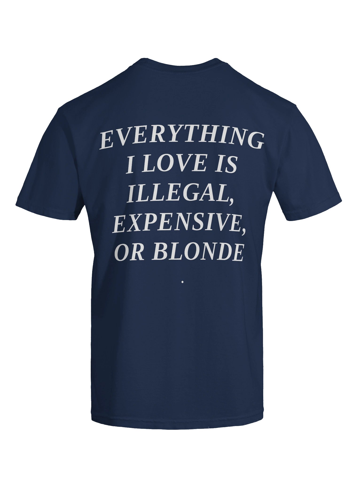 EVERYTHING I LOVE IS ILLEGAL, EXPENSIVE OR BLONDE product image (43)