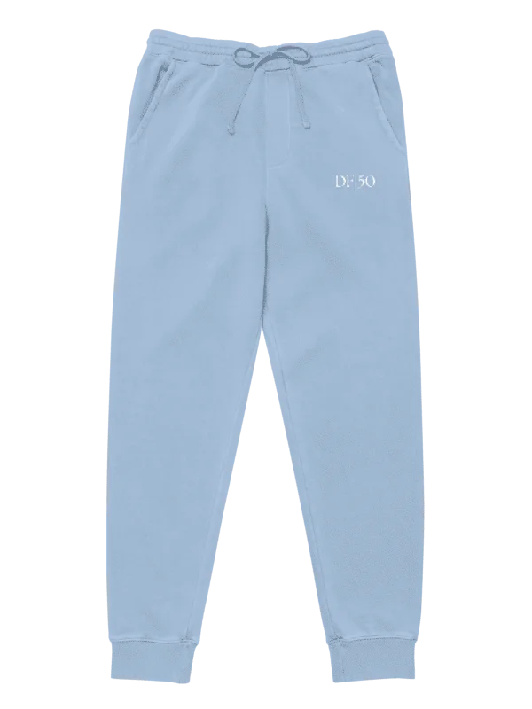 DF50 EMBROIDERED PIGMENT DYED JOGGERS product image (15)