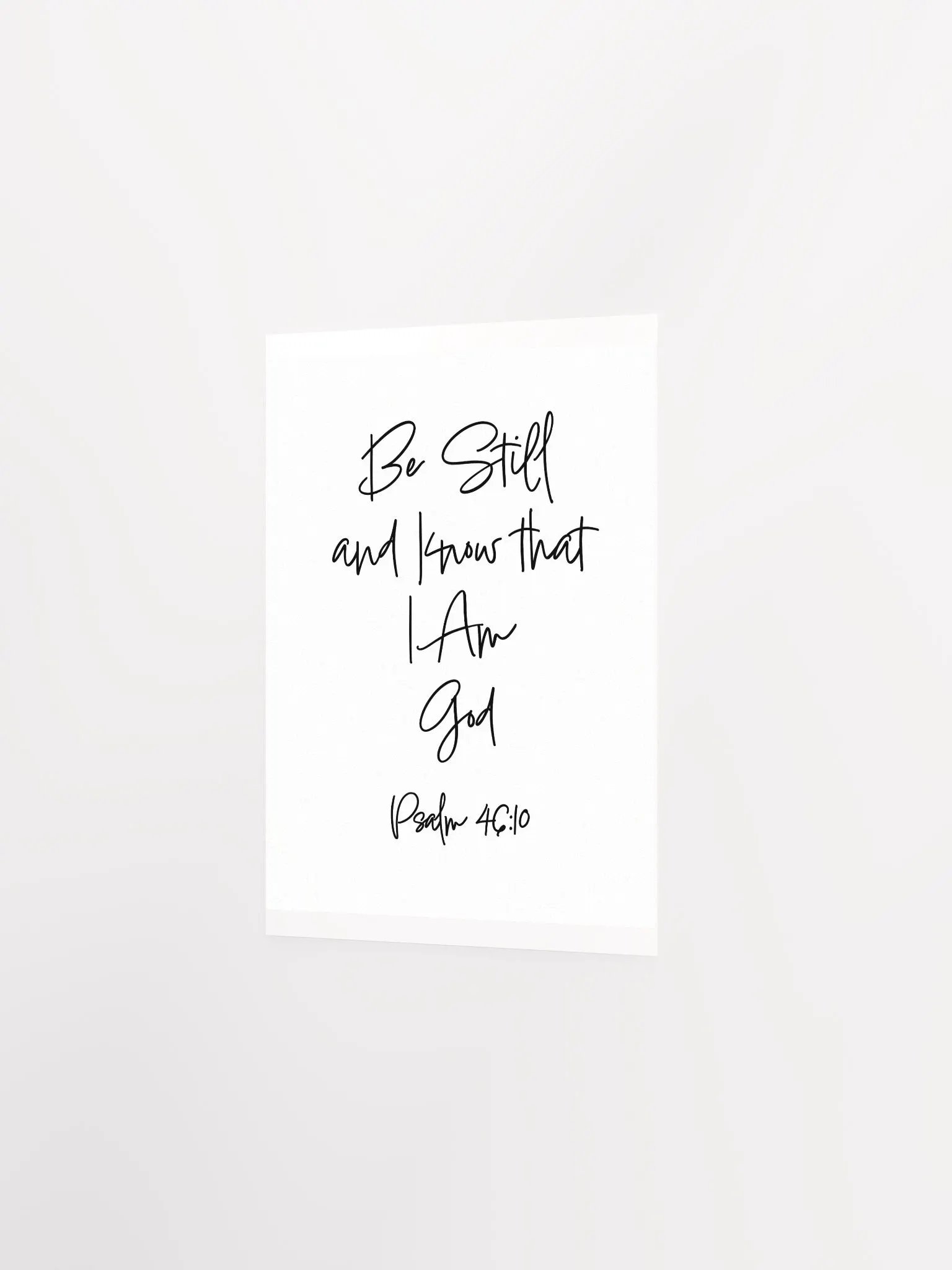 Be Still - Print product image (2)