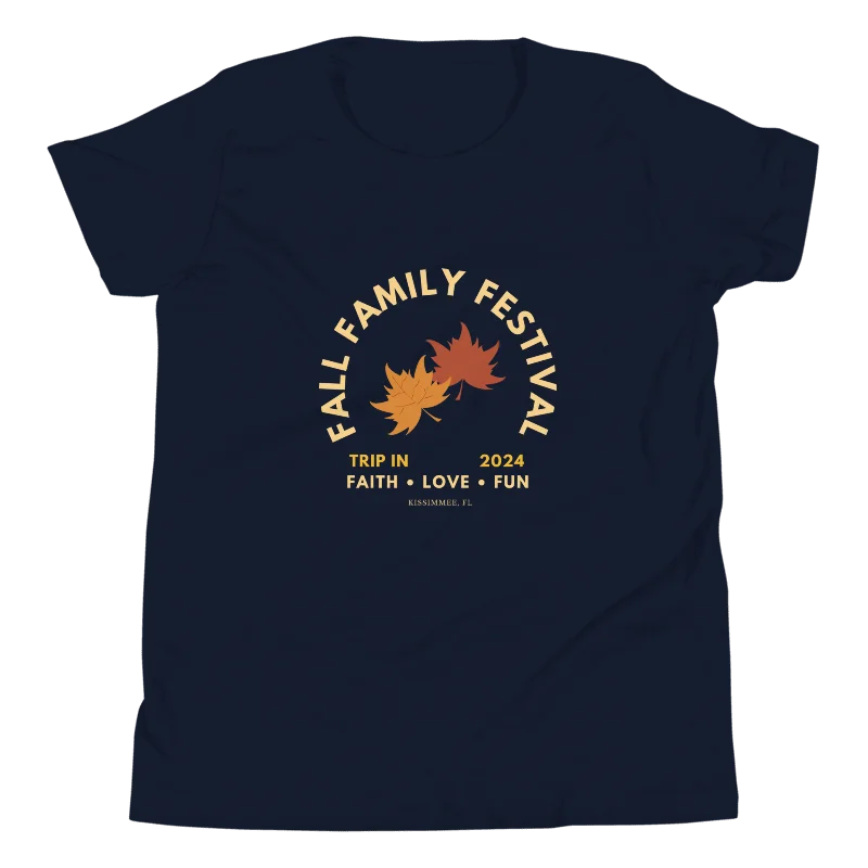 [BOYS] YOUTH FALL FAMILY FESTIVAL T-SHIRT product image (1)
