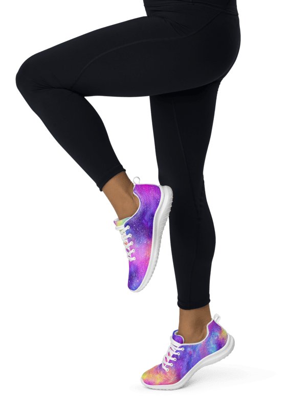 rainbow galaxy Women's Athletic Shoes product image (2)
