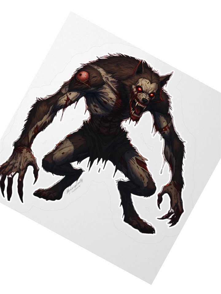 V2 Hybrid Z.W.V. Kiss Cut Stickers (Clear Edge) product image (6)