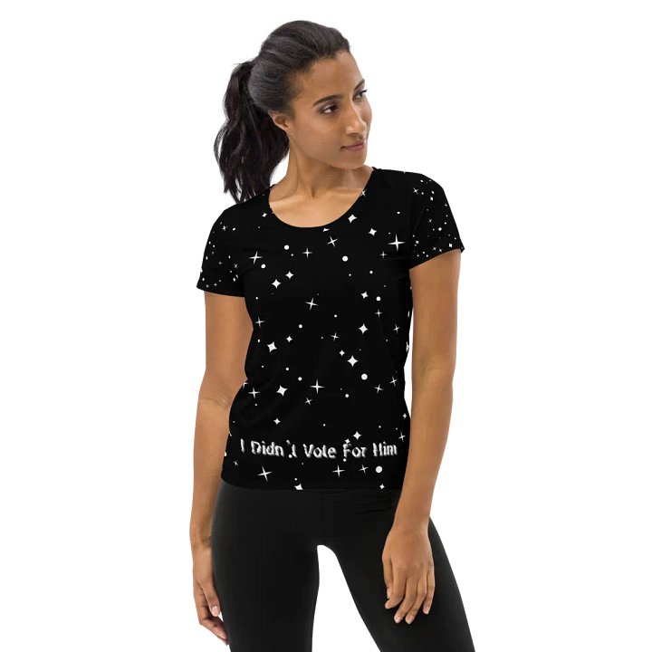 Resistor, I Didn't Vote for Him (words only) Stars Tee product image (1)