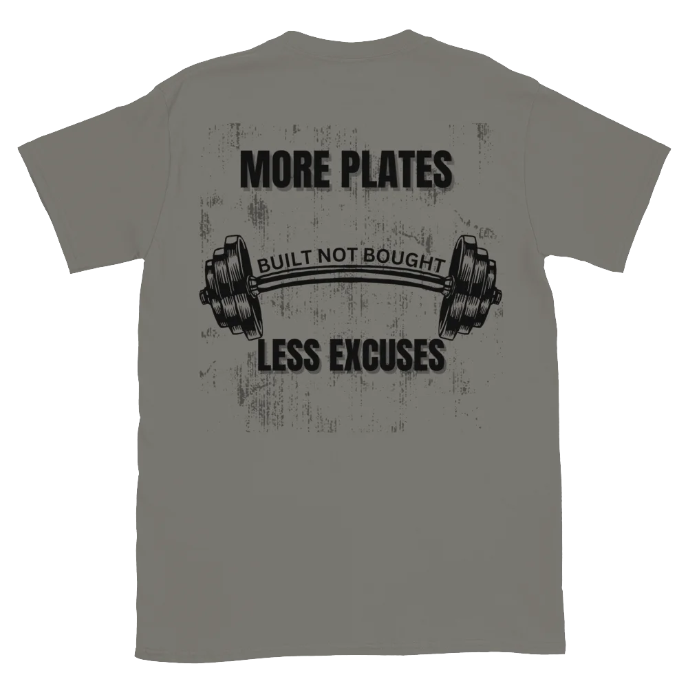 More Plates, Less Excuses Tee product image (34)