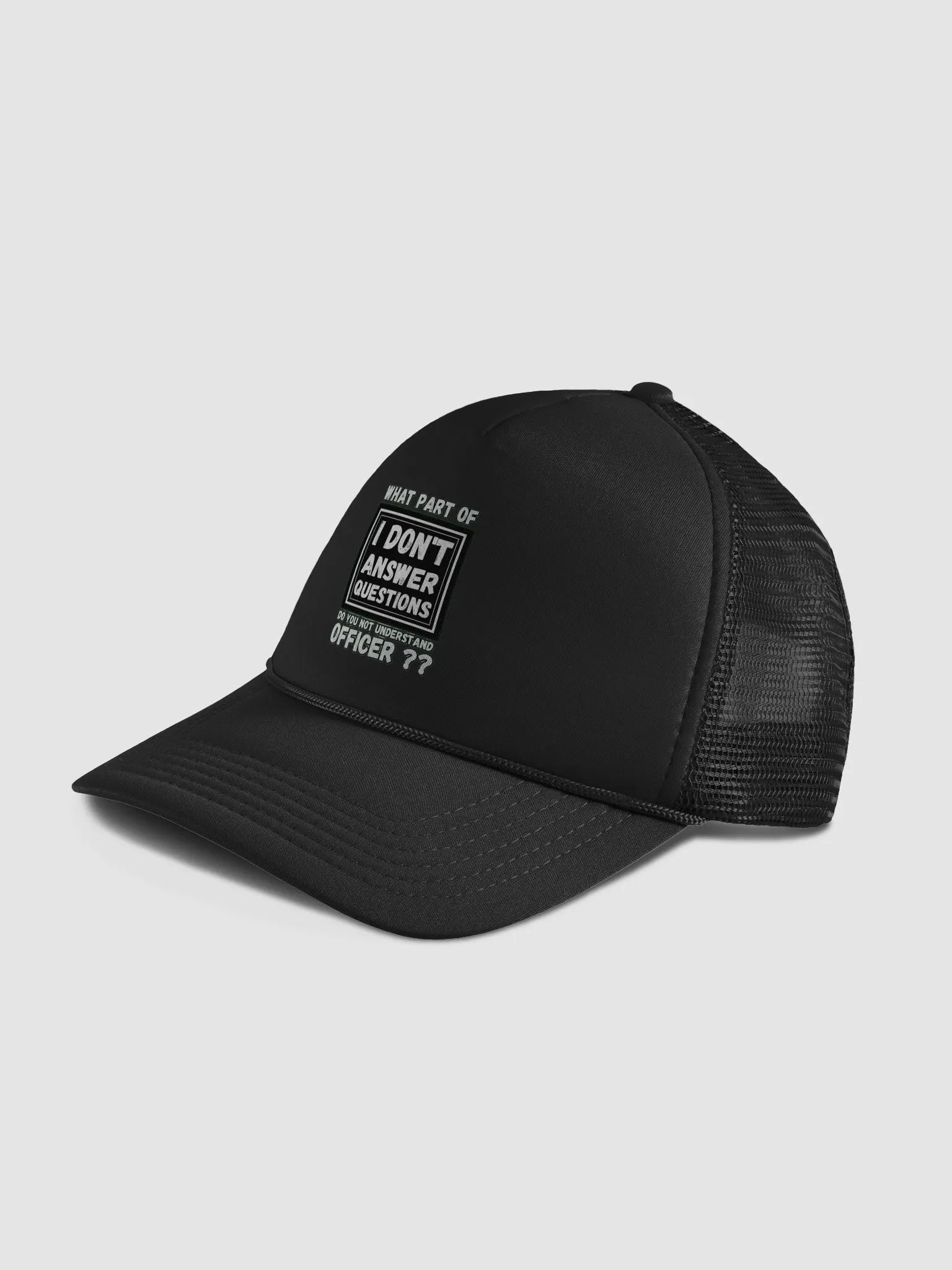 I DON'T ANSWER QUESTIONS product image (17)