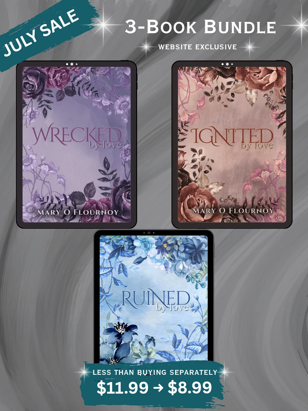 Wrecked By Love, Ignited By Love, & Ruined By Love Bundle (ebook - d) product image (1)