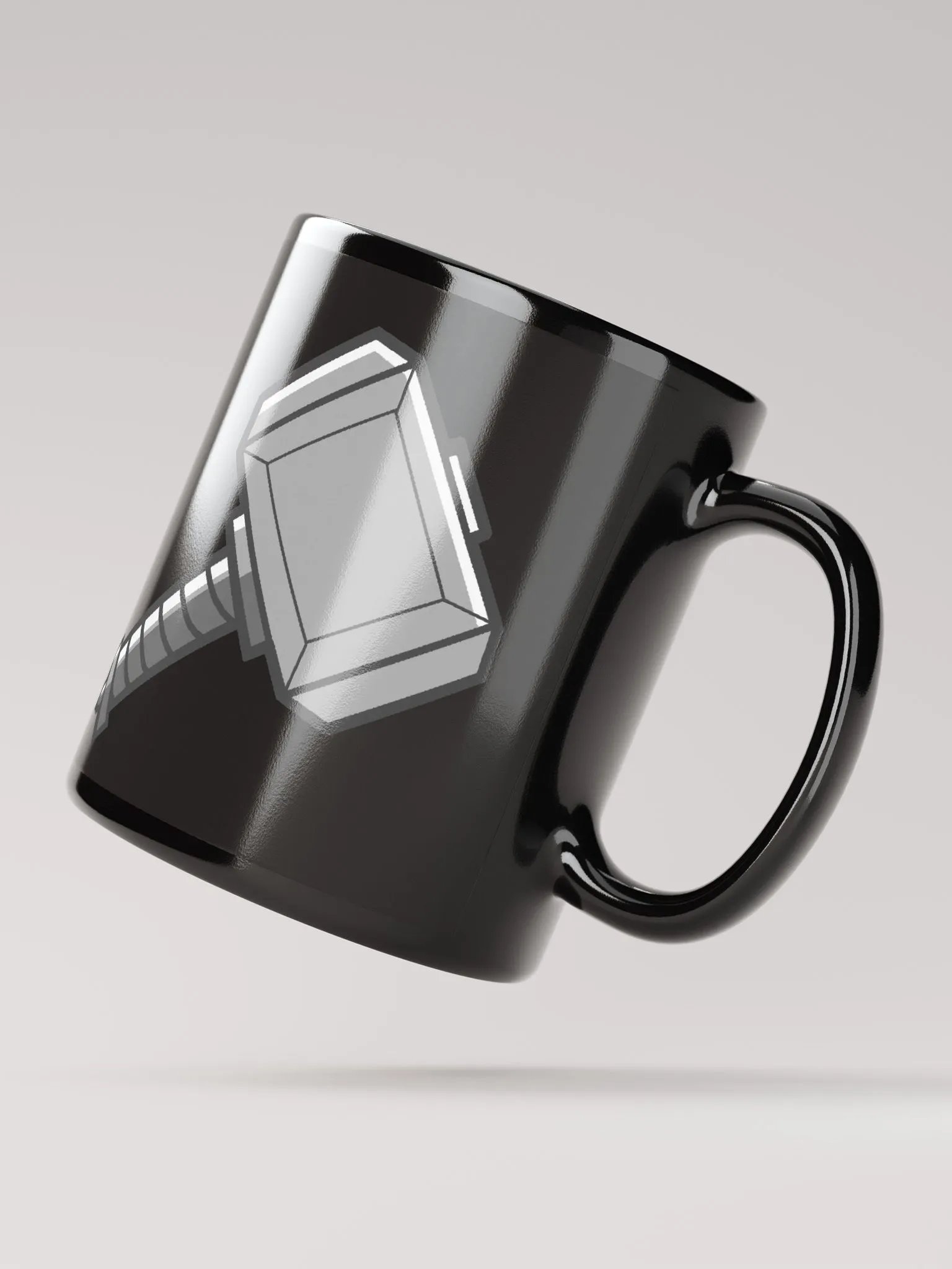 Lightning Strike Hammer Mug product image (2)