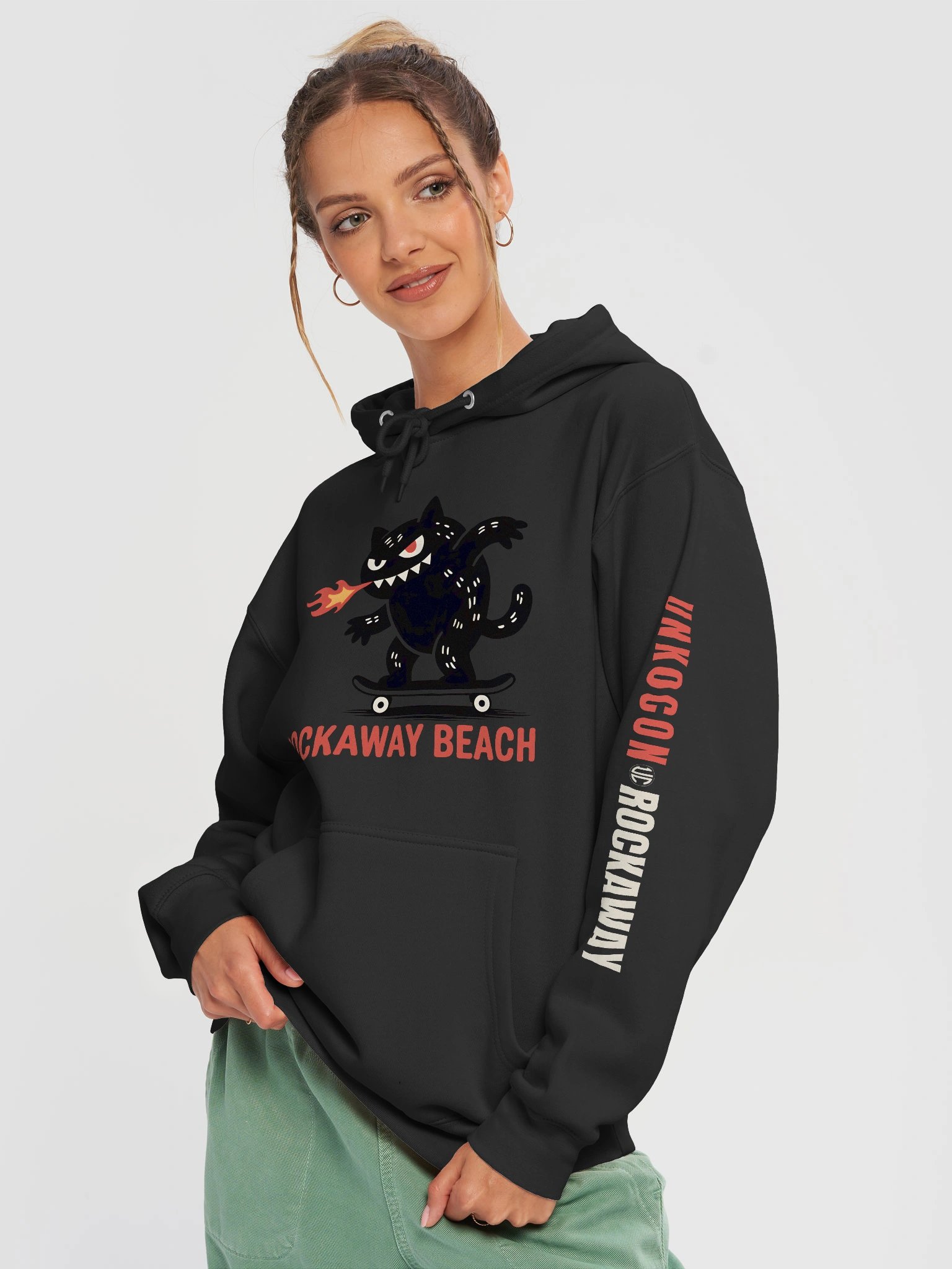 Rockaway Skate Hoodie - Skater Hoodie by UnKocon product image (3)