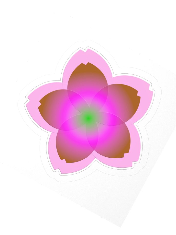 LIMITED Evil Serenity Sakura Sticker product image (2)