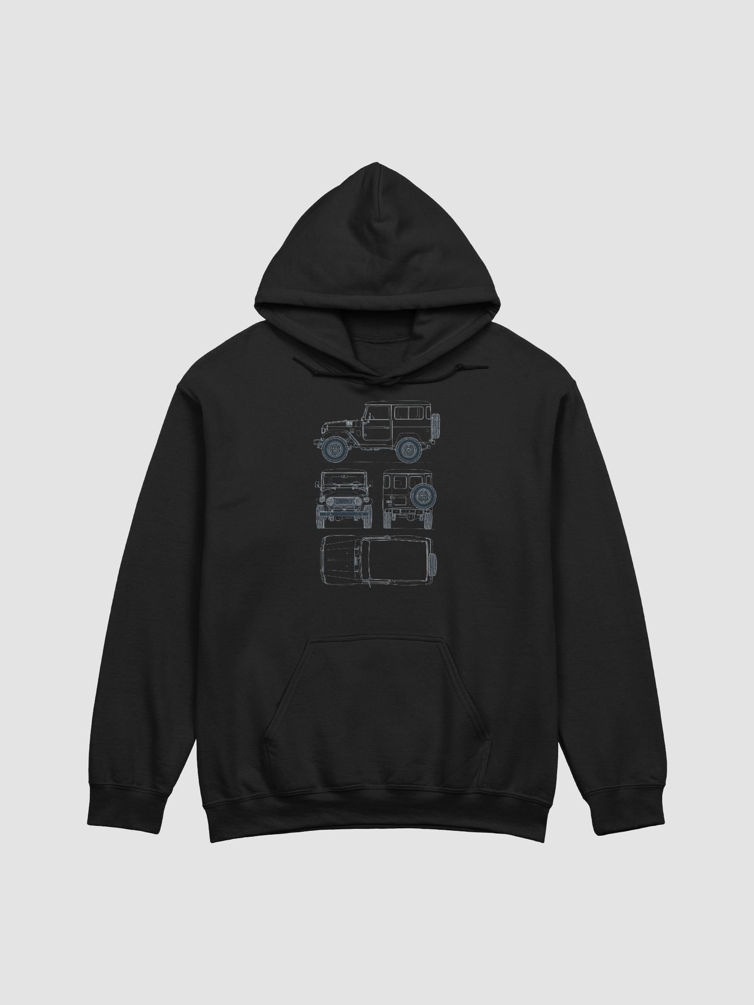CM Jeep Line Art Hoodie product image (1)