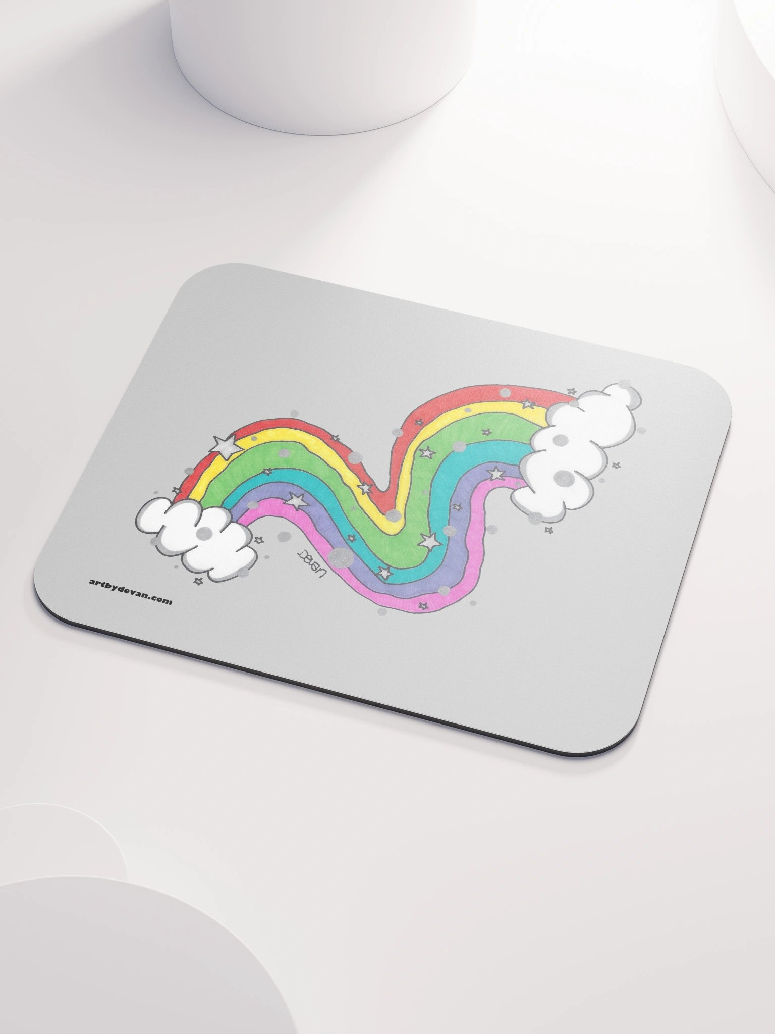 Rainbow Wiggle Mousepad product image (3)