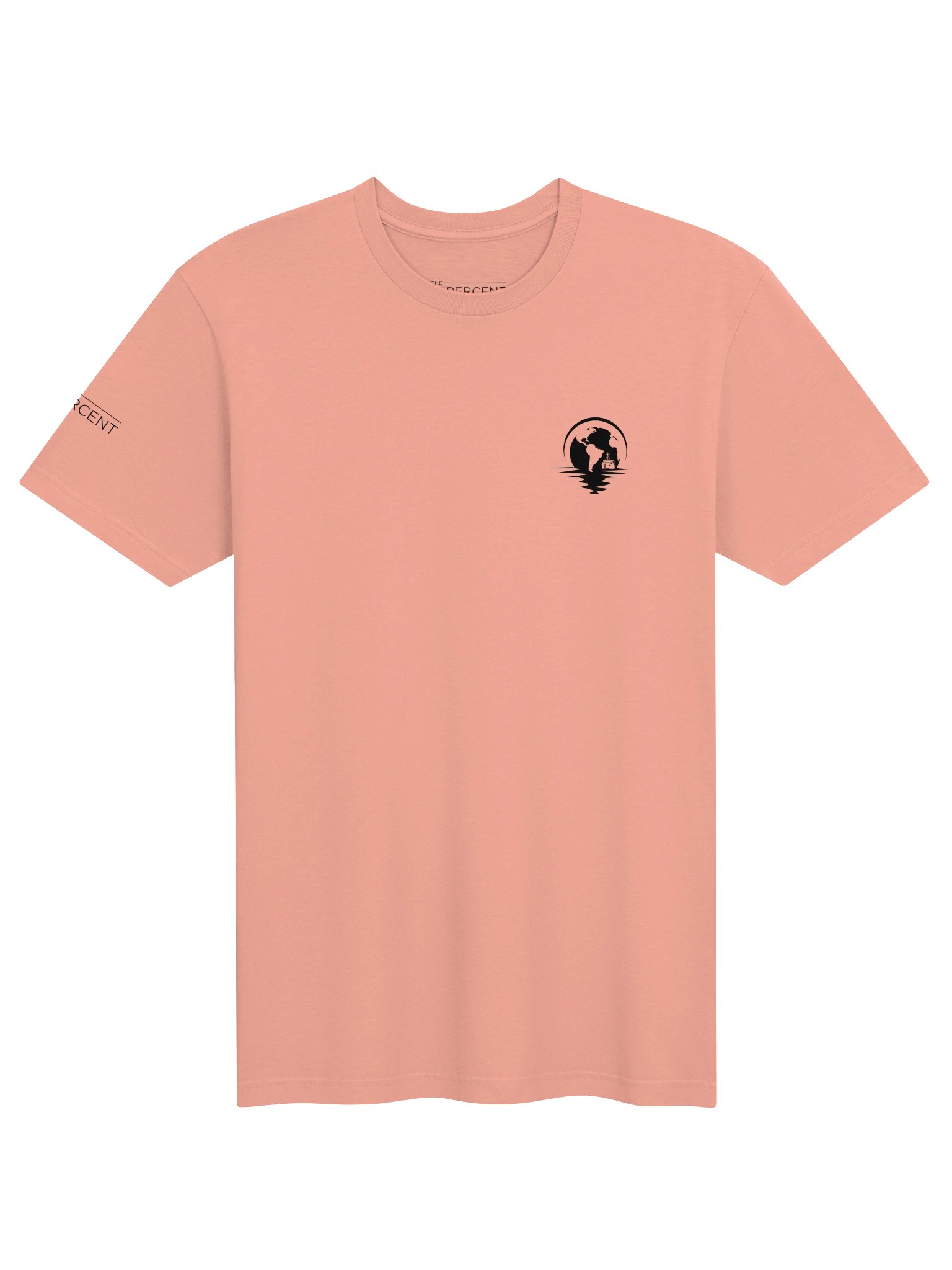 Stay Classy Tee Peach/Black product image (1)