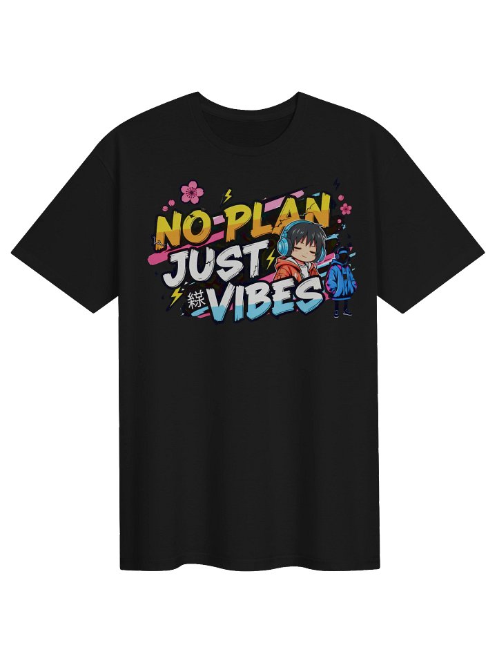 Gildan Unisex Softstyle Graphic Tee - No Plan Just Vibes product image (1)