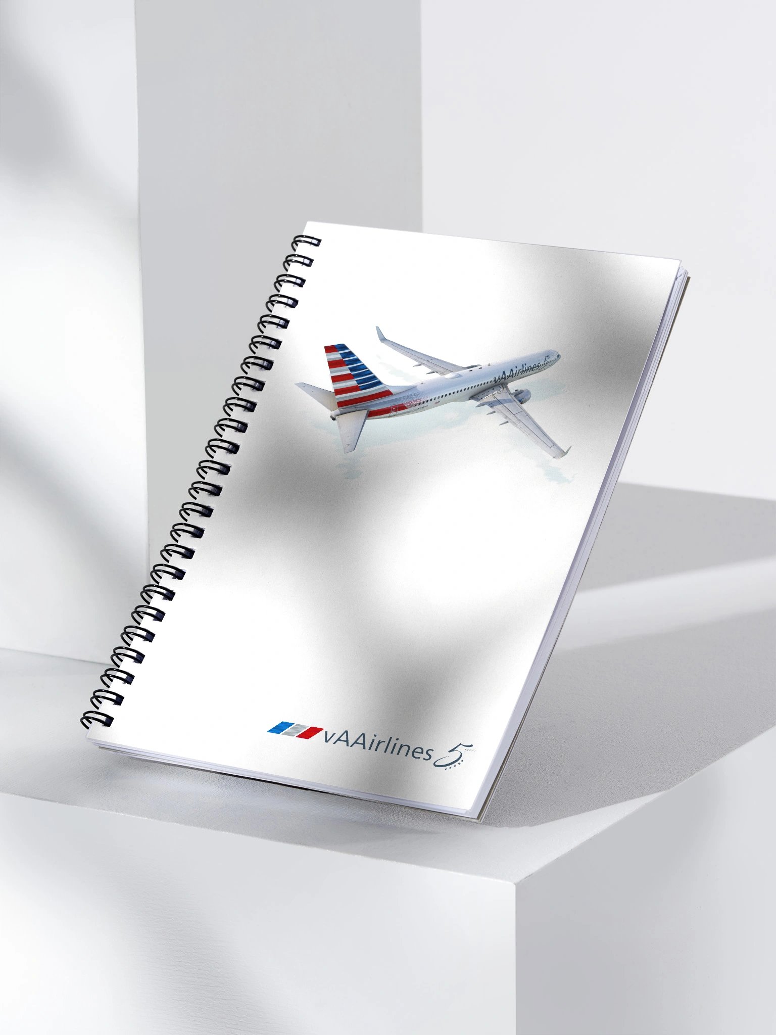 B737 5 Year Watercolor Notebook product image (3)