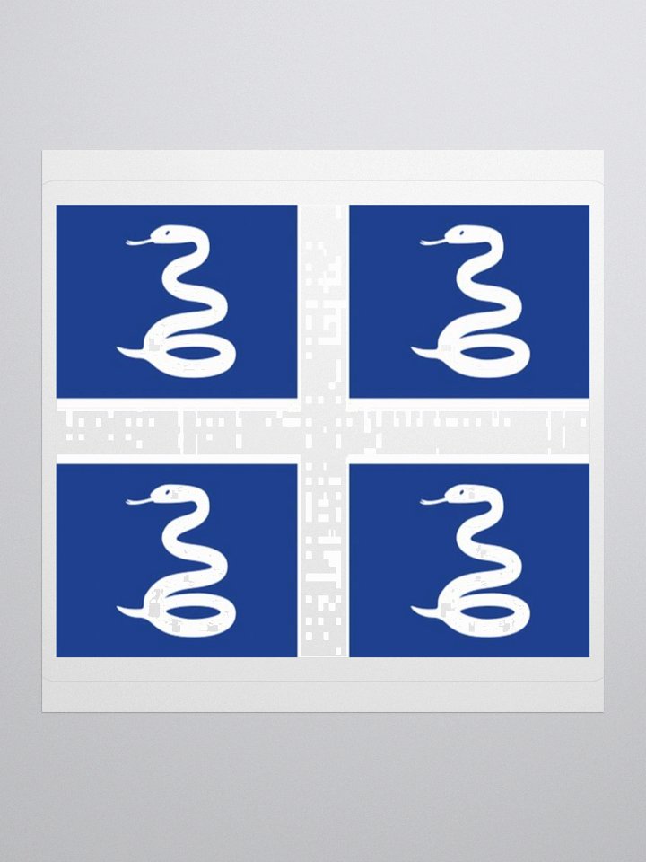 Martinique Traditional Flag Sticker - Exclusive Vinyl Design product image (1)