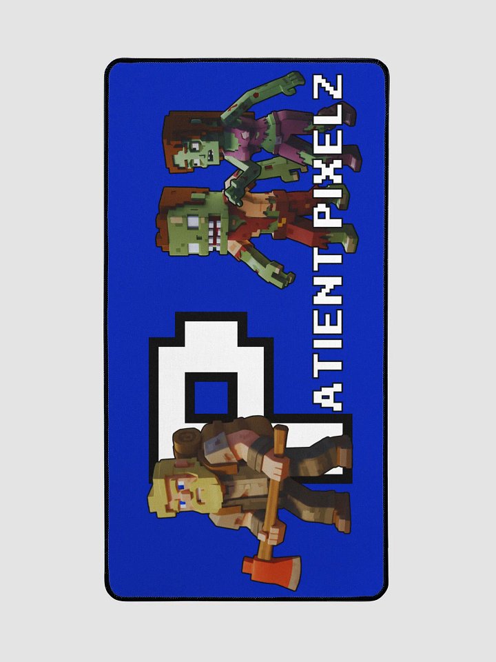 Patient PixelZ P Logo Desk Mat (Blue) product image (2)