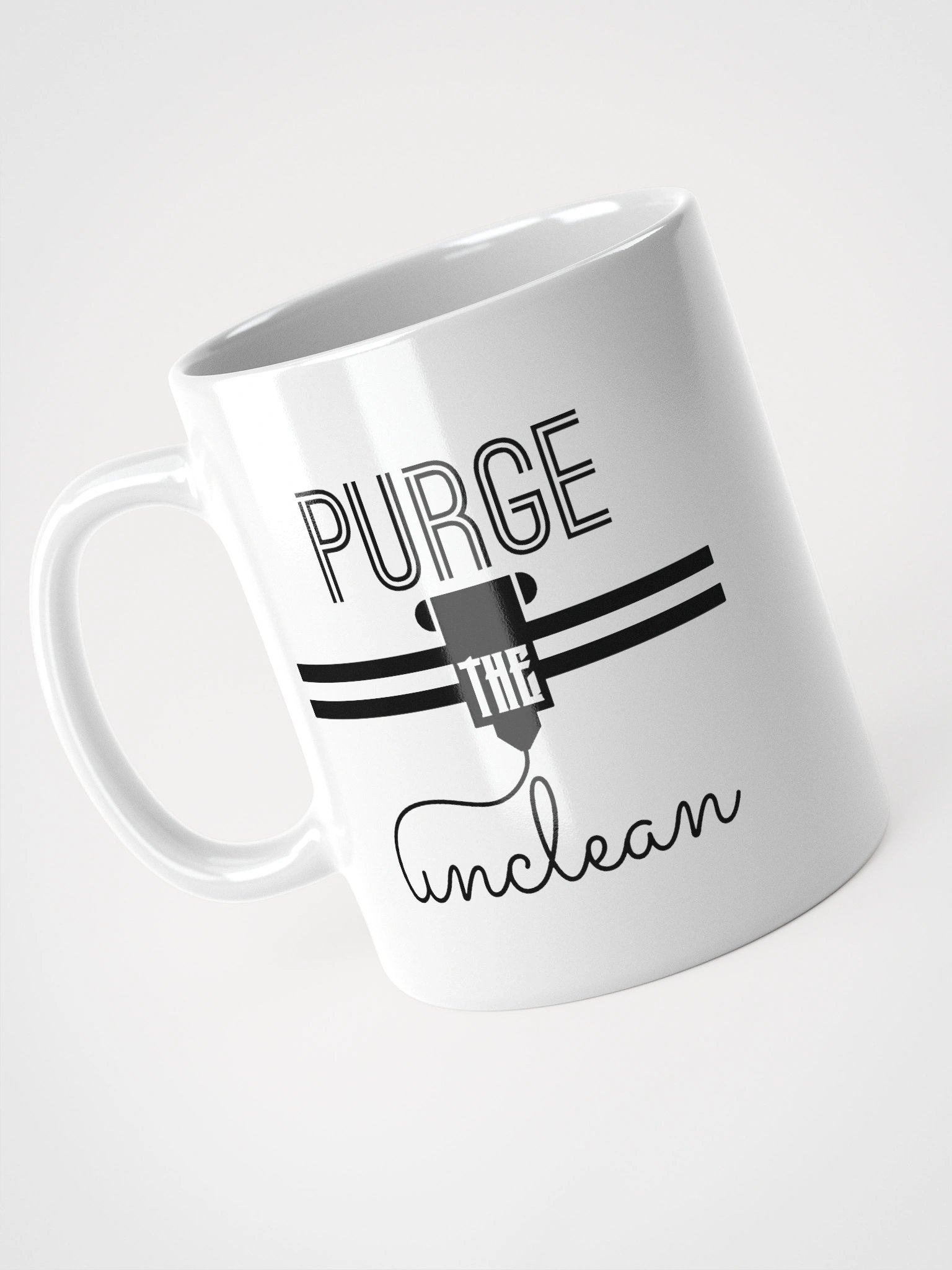Purge the Unclean - White Ceramic Mug product image (5)