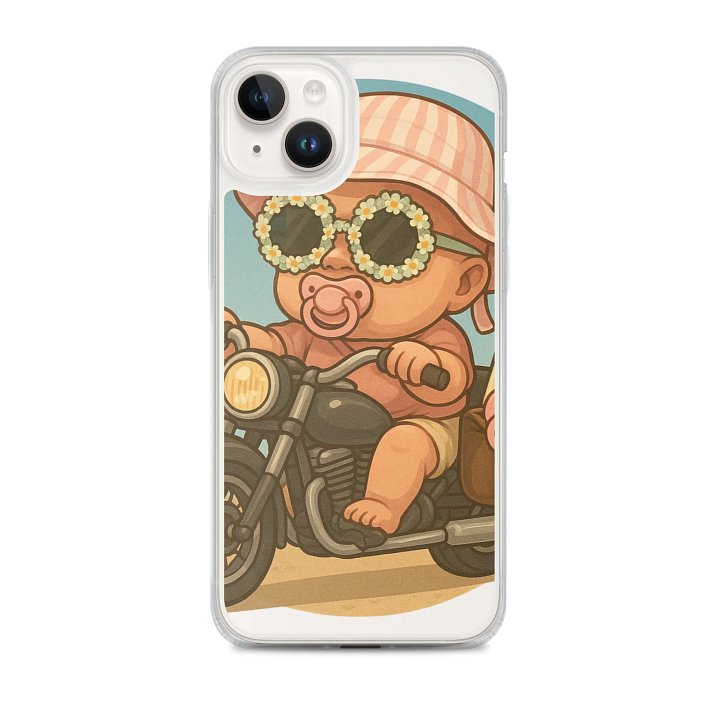 Baby Biker Adventure iPhone® Case product image (1)