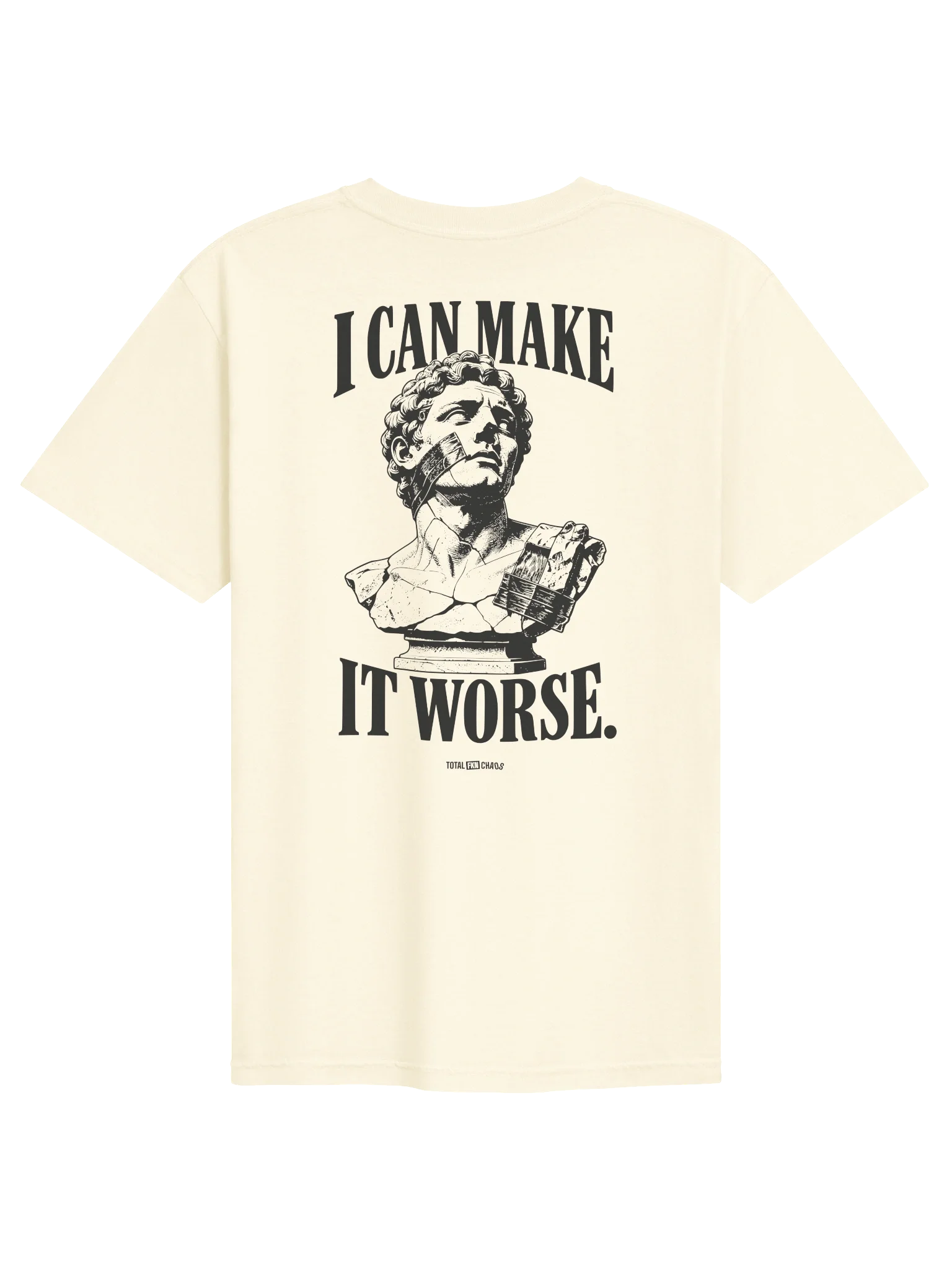 I Can Make It Worse., ivory, back