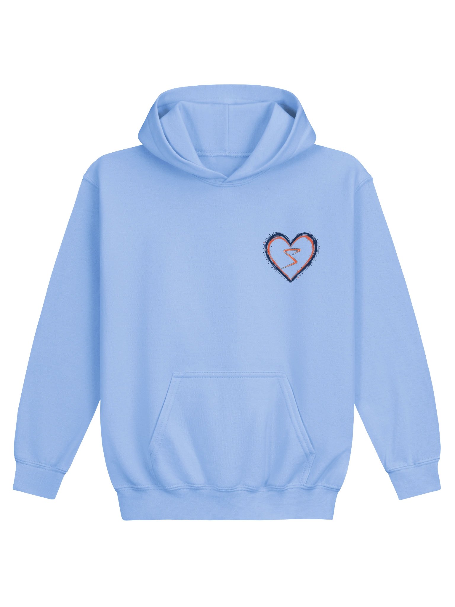 Sluggers Heart Youth Hoodie product image (2)