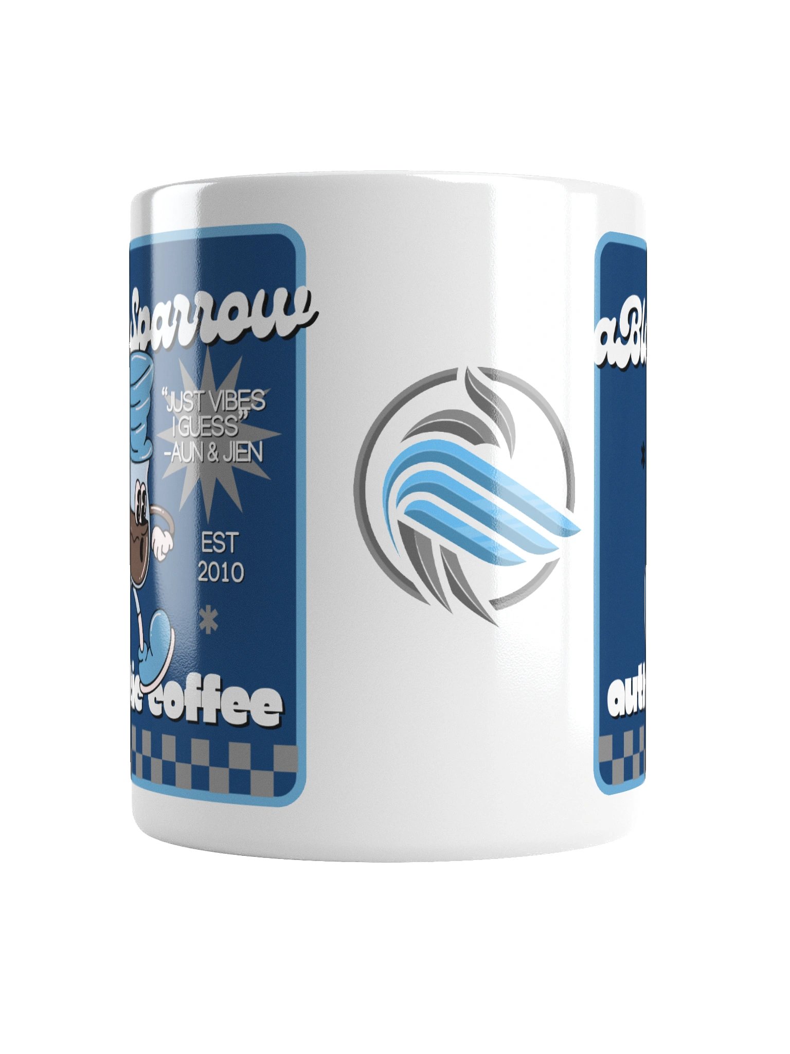 Sparrow is a coffee implement, apparently Mug product image (11)