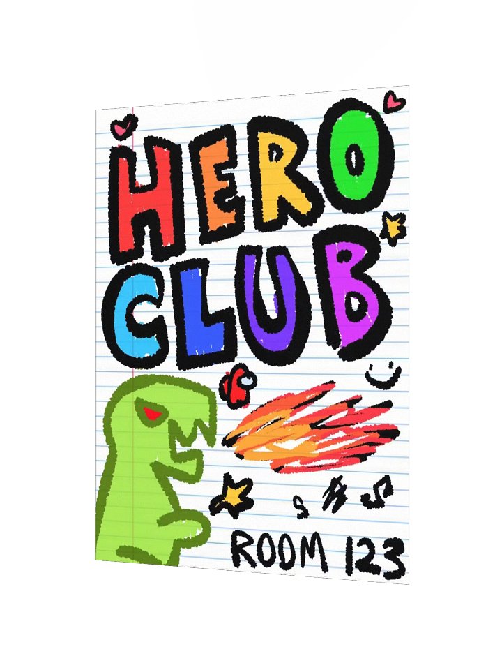 Hero Club Poster (MHU) product image (2)
