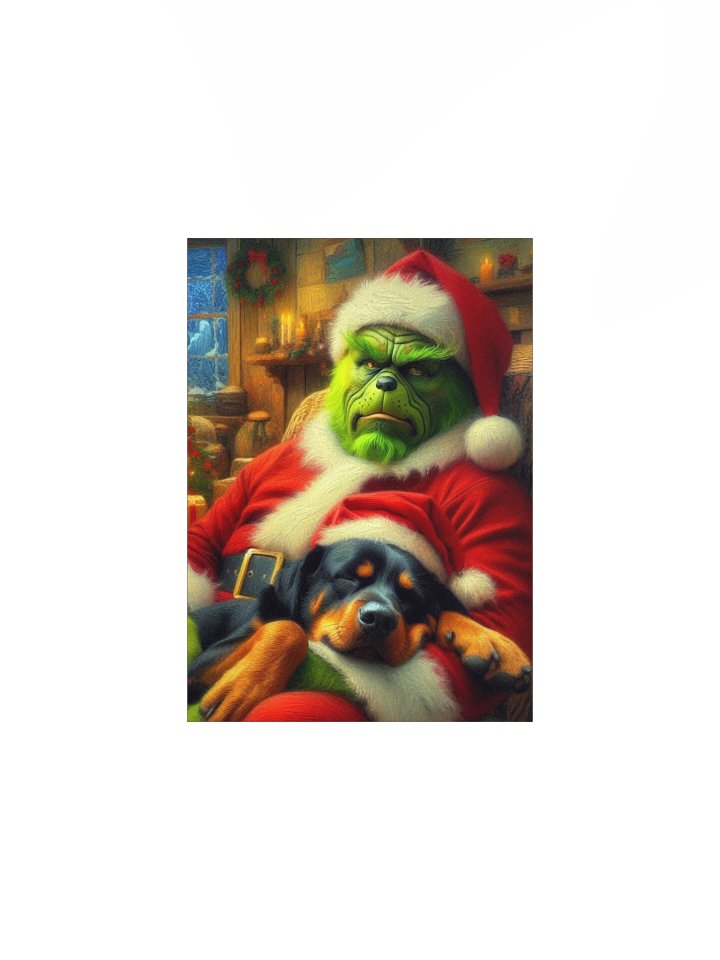 Grinch & Rottweiler Poster product image (2)