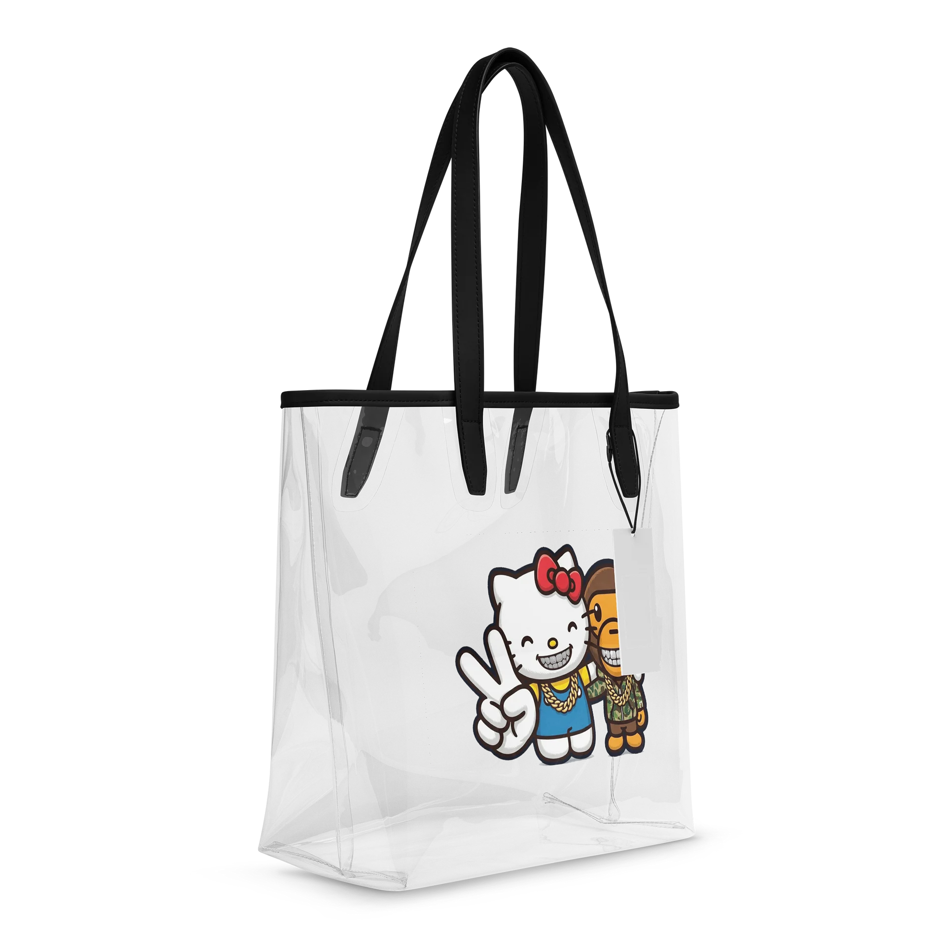 Bling Bling Duo Clear Jelly Tote product image (6)
