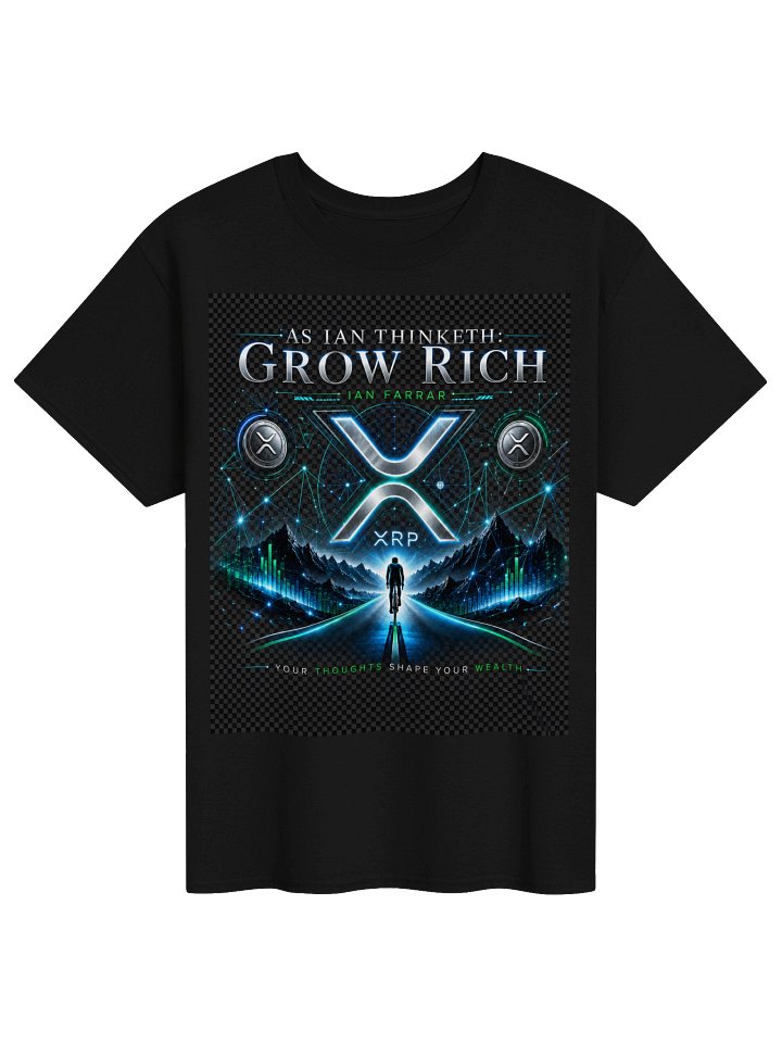 "As Ian Thinketh: Grow Rich" Official Premium 100% Cotton Tee product image (1)